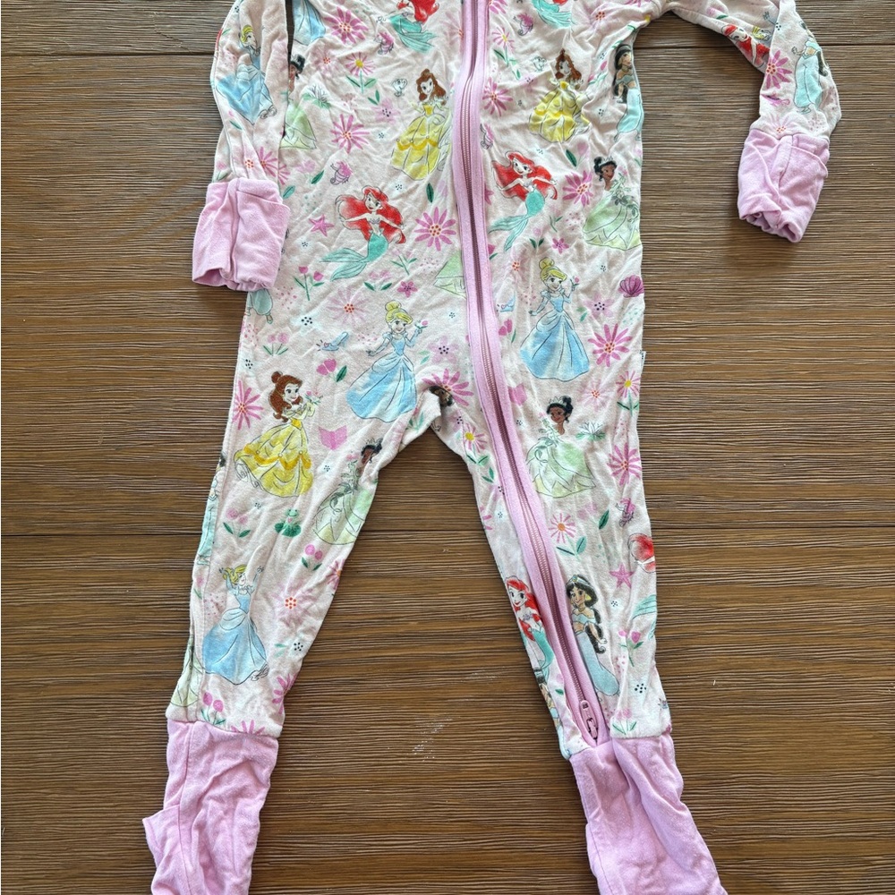 Little Sleepies Pink Footies One Piece Pajama